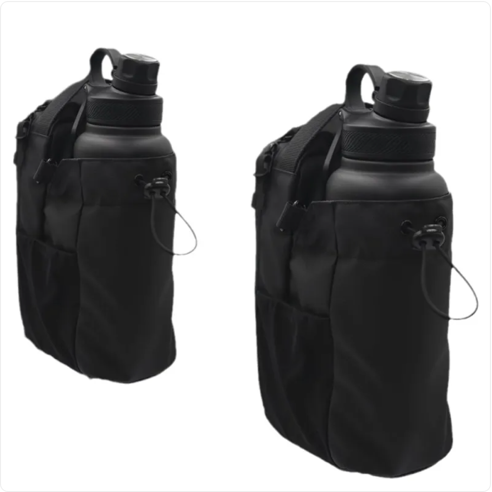 termo de agua con su funda