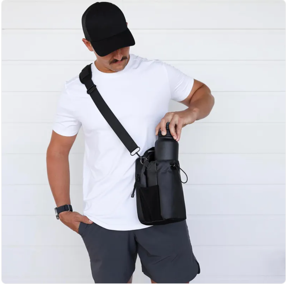 termo de agua con su funda